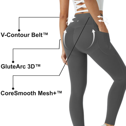 Leggings levanta cola con cintura perfecta y bolsillo